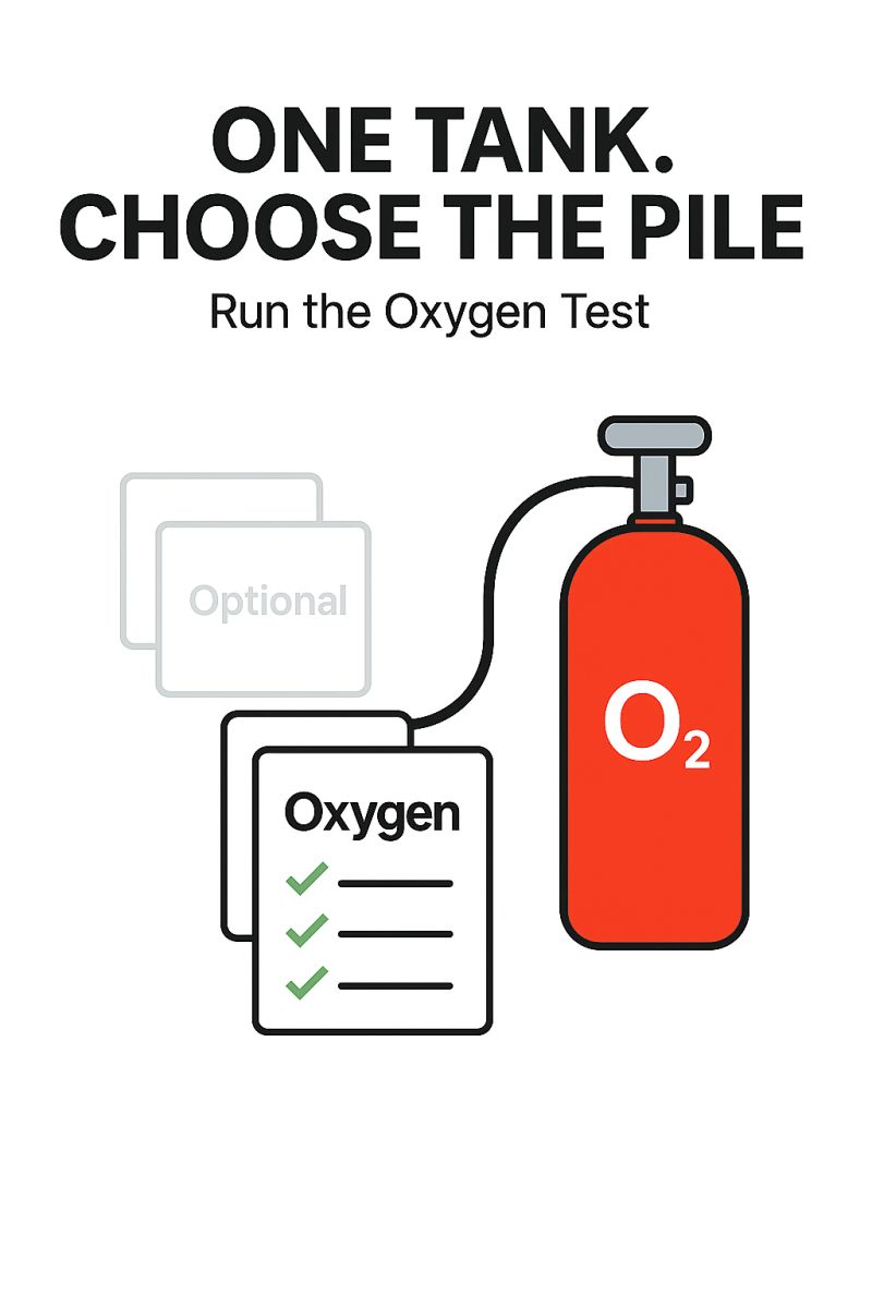 🚦 If everything is Priority 1, Nothing Will Get Done